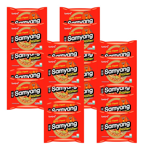 Sopa Instantanea Samyang Ramen Sabor Res Picante 20pz