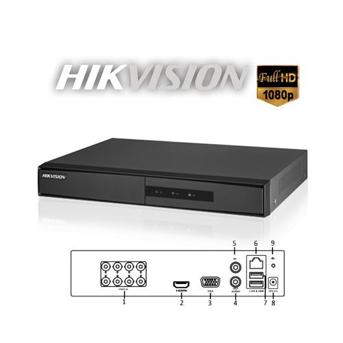 Hikvision Dvr 8 Canales 2 Ip Ds 78hghi F1 N Letus Argentina Hikvision Dvr 8 Canales 2 Ip Ds 78hghi F1 N Letus Argentina