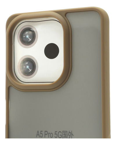 Funda Protector Case Oppo A5 Pro Antishock Uso Rudo Carcasa Basic - Café Oppo A5 Pro
