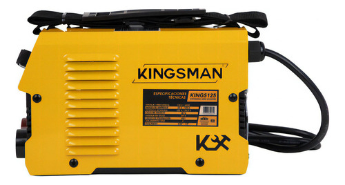 Mini máquina de solda inversora portátil de 20-120 amperes 60 Hz Eletrodos 6011/6013 Potência de saída 120 A-24,8 V 30 por cento de ciclo de trabalho com escova de aço e cabo de suporte de eletrodo