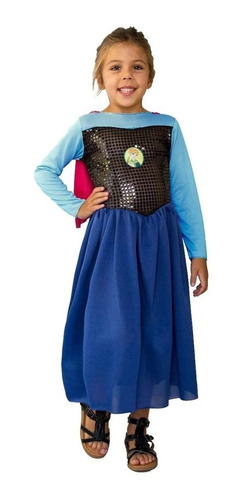 Disfraz De Anna De Frozen Talle 1 New Toys