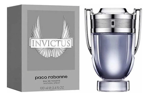 Perfume De Hombre Rabanne Invictus Edt X 100 Ml Persistente