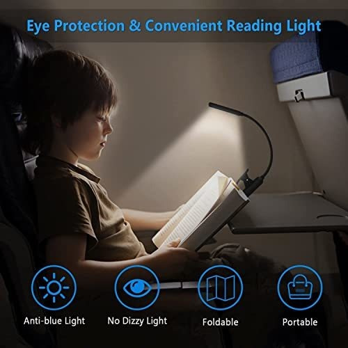 Imagen 3 de 7 de Luz De Libro, Luz De Libro Para Leer En La Cama, Luces De L
