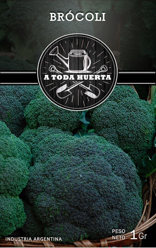 Imagen 1 de 4 de Semillas Brócoli X Sobre Huerta En Casa