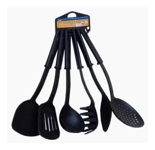 Set De 6 Cucharones Ideal Teflon Todo Barato 