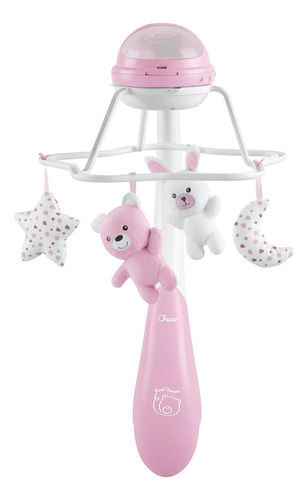 Chicco First Dreams Móvil Para Cunas 4 Colgantes, 0 M Rosa