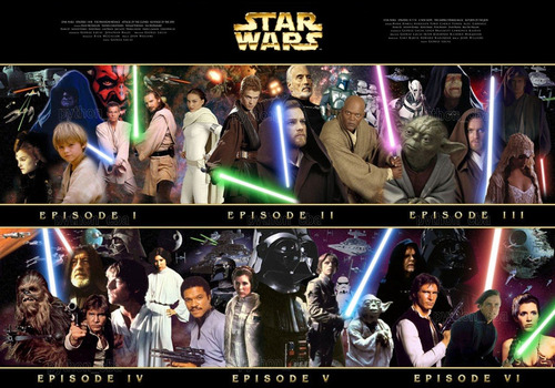 Pósters Star Wars / Trilogías - 120x85 - 10 Modelos - Nuevos