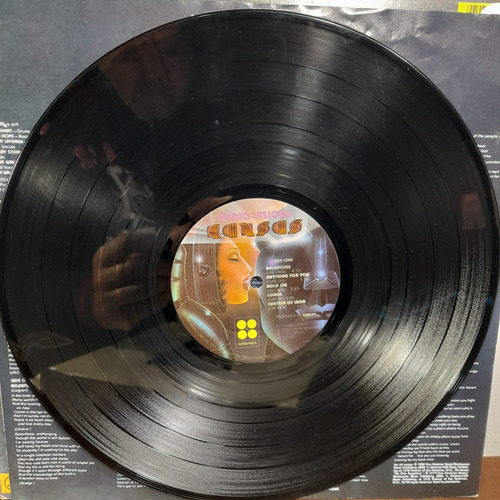 Imagem 6 de 8 de Vinil Lp Kansas Audio Visions Excelente Estado Made Usa