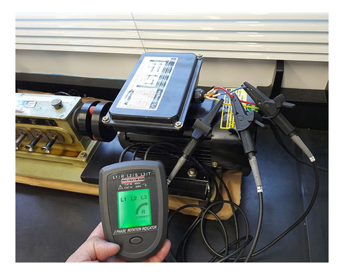 Fasímetro Digital Detector Sequência Fases Rotação Spi-220
