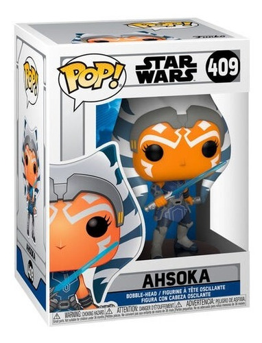 Imagen 2 de 2 de Figura Funko Pop, Ahsoka Tano - 409 - Star Wars