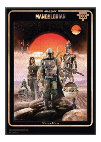 Rompecabezas Coleccionable The Mandalorian 1000 Piezas (Usado)
