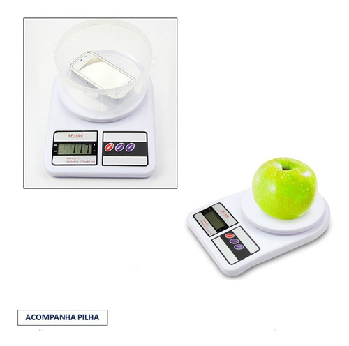 Balança De Precisão Digital Cozinha 10kg Pronta Entrega