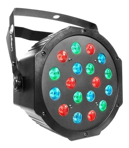 Imagen 1 de 1 de Cañon Reflector Led Alien Pro Par18x3 Rgb, 18 Leds De 3 Wts