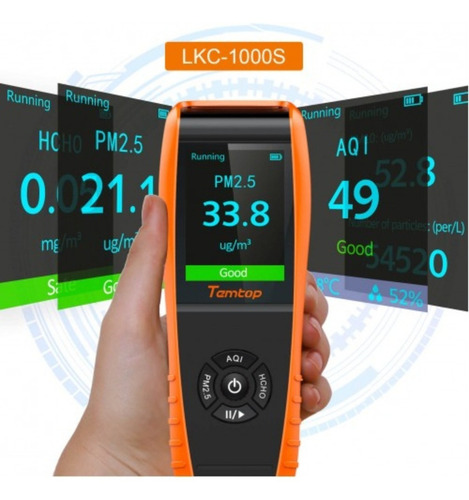 Detector Calidad De Aire Lkc-1000s+ Contador De Partículas