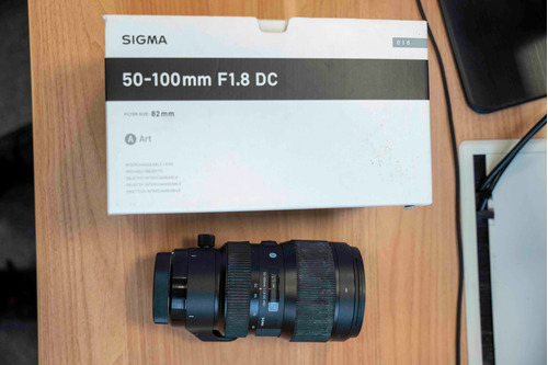 Lente Sigma Art 50-100 1.8 Canon Ef