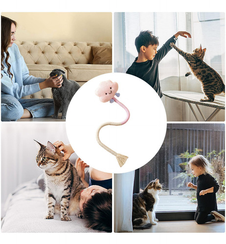 Cuerda Para Gatos Juguetes Con Hierba Gatera Para Gatos Cuer