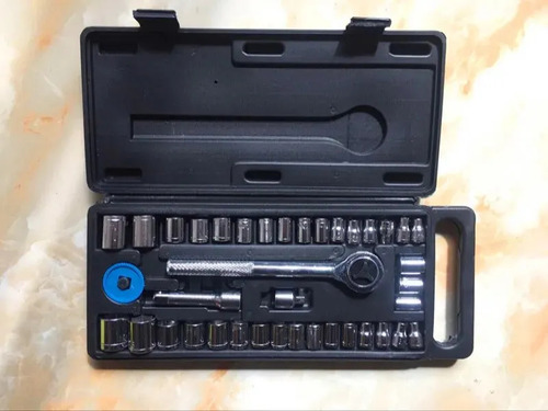 40-piece Ratchet Wrench Auto Repair Tool Kit
