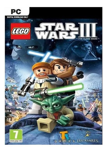 LEGO Star Wars III: The Clone Wars  Star Wars Standard Edition LucasArts PC Digital