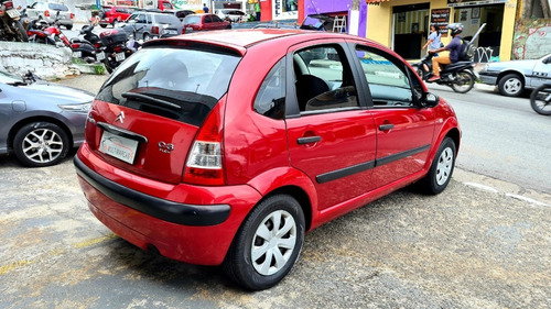 Citroen C 3 Glx 1.4 Completo - Ano 2008 - Flex - Vermelho