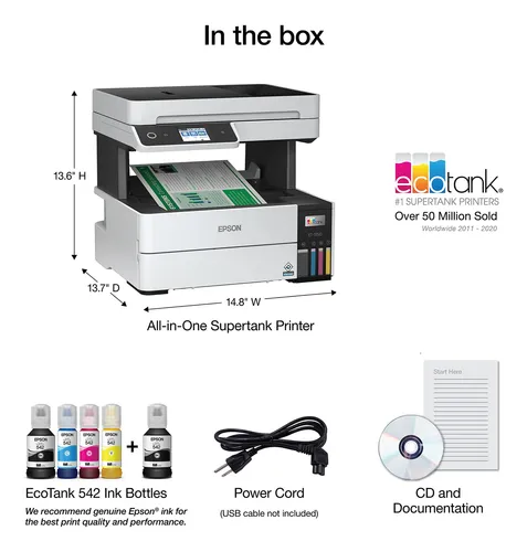 Impresora Epson Ecotank Pro Et-5150 Inalámbrica En Color Tod