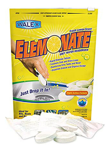 Walex Toi-61776 Elemonate De Aguas Grises Desodorante Drop-i