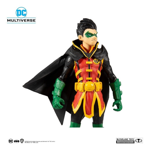 Batman Damian Wayne Robin Mcfarlane Toys Figura Original