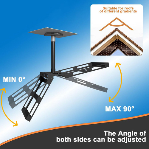 Soporte De Techo Ajustable Starlink Gen 3 Kit De Montaje Negro