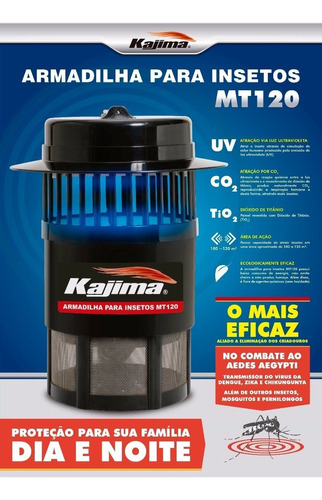 Armadilha Contra Insetos 110v - Fatal Conta Dengue Mosquito