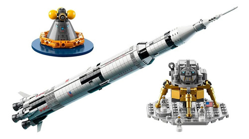 Blocos De Montar Ideas Nasa Apollo Saturn V Foguete Espacial