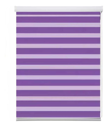 Cortina Roller De 200cmx180cm Color Morado