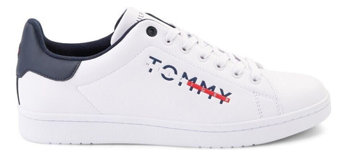 Tommy Hilfiger Tenis Original Blanco Hombre 27.5 Mx Ledger