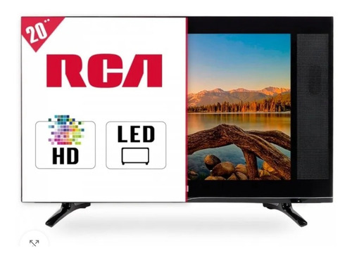Televisor Rca Led Tv 20'' Rc20a21n Usb Hdmi Res 1280 X 1024
