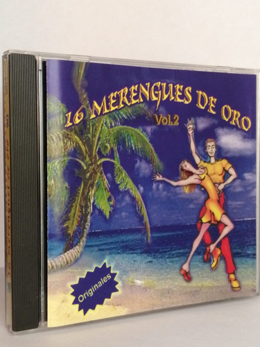 16 Merengues De Oro. Vol. 2. Cd