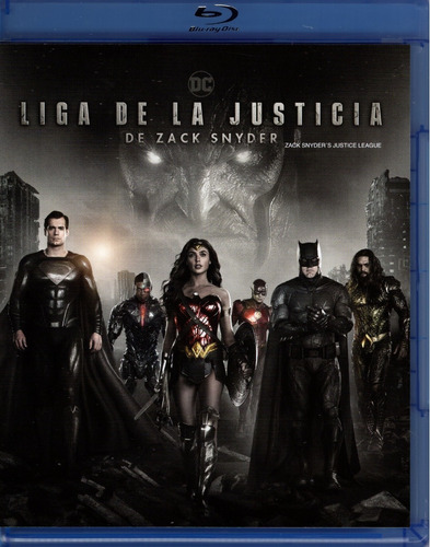 Imagen 1 de 4 de Liga De La Justicia De Zack Snyder Justice League Blu-ray 