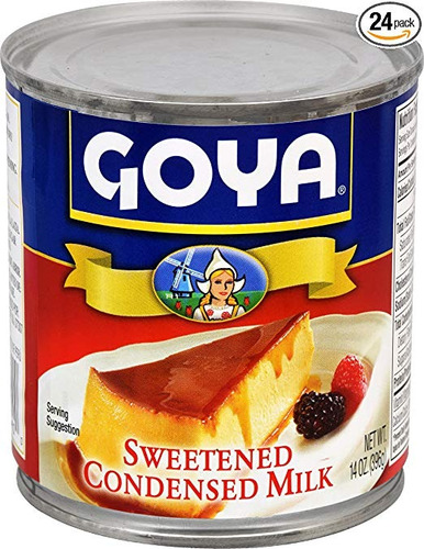 Goya Alimentos Endulzados Leche Condensada, De 14 Onzas (paq