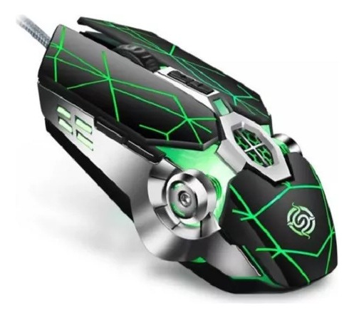 Mouse Optico Gamer K-snake Q7 Led 7 Botones Usb
