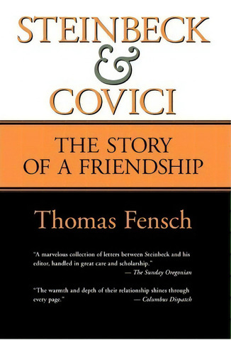 Steinbeck And Covici, De Thomas Fensch. Editorial New Century Books, Tapa Dura En Inglés