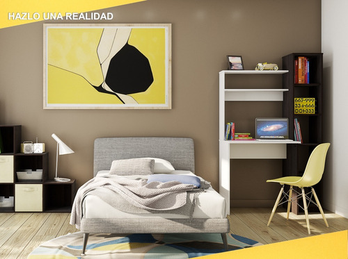 Imagen 7 de 7 de Escritorio Con Biblioteca Casa Lista® Estudio