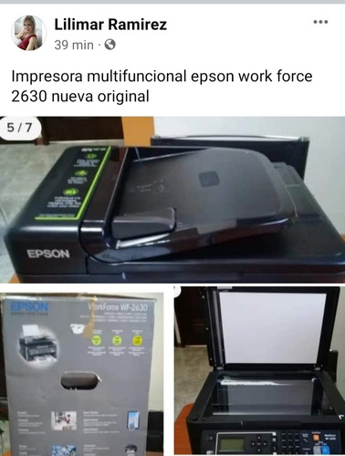 Impresora Epson Work Force 2630