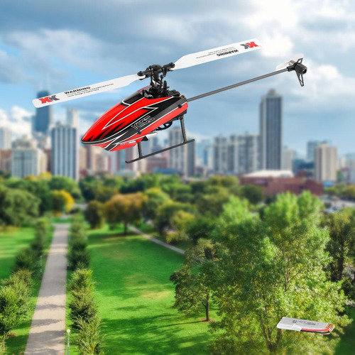 Helicóptero Rc Flybarless, Outdoor 6ch 3d 6g 1 Batería