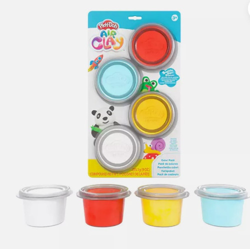 Playdoh Air Clay Pack De 4 Masas