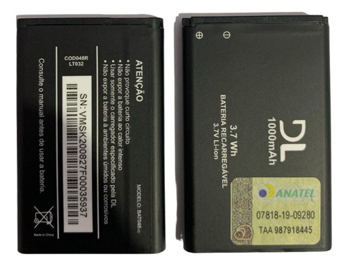 Flex Carga Bateria Dl Original Bat048 Para Positivo Bt-p28