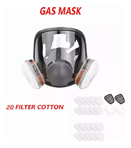 Máscara De Pintura New Gas 3m 6001