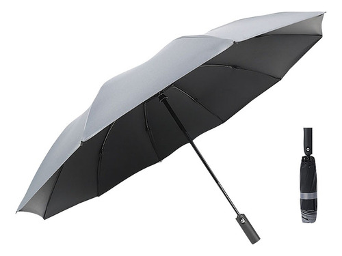 Paraguas Automático X, A Prueba De Viento, Tres Protectores