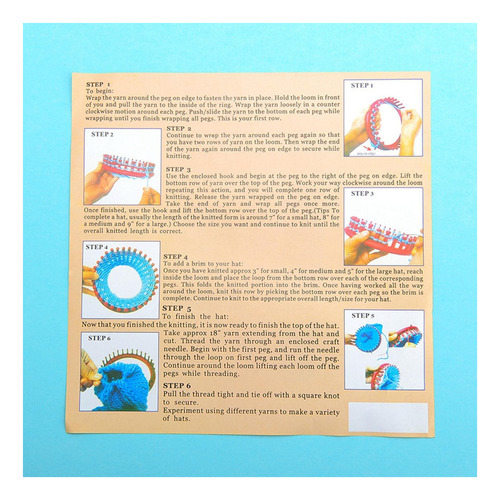 Yi Juego Telar Redondo For Manualidades, Herramientas Con