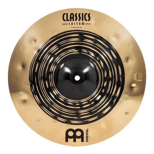 Meinl Cc14duh Hi-hat Platillo 14 Pulgadas Classics Batería Color Dorado oscuro