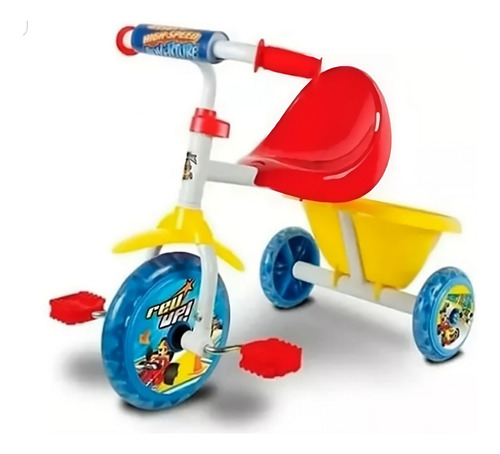Triciclo Disney Mickey Unibike Caño Reforzado 3 Ruedas Ram
