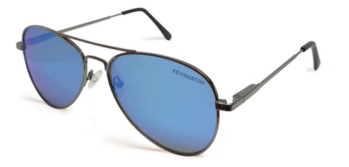 Kevingston Lentes Sol Polarizado Anteojos Metal Kvn Aviador