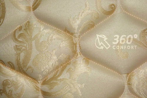 Imagen 5 de 6 de Sommier Deseo Sueño Dorado - 1 Plaza 80x190x23 Cuotas