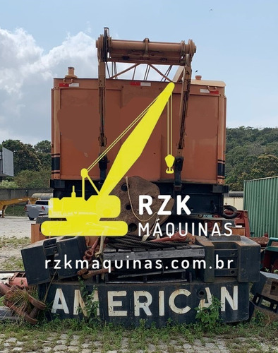 Imagem 6 de 15 de Guindaste American Tt 5530 75 Ton Treliçado- 1987